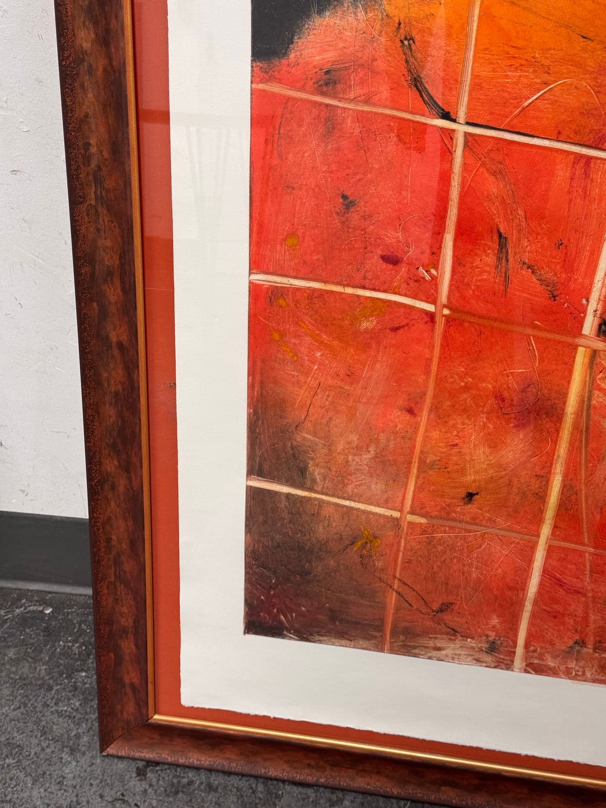 Abstract Mixed Media Artwork + Signed, Circa 2001 - Thumbnail 5