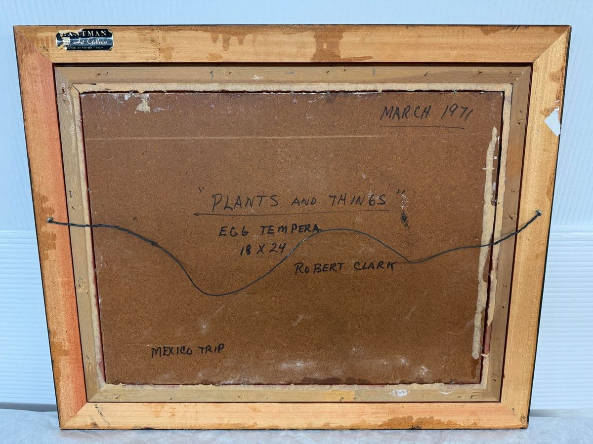 Robert Clark "Plants and Things" Original Artwork, Signed - Thumbnail 13