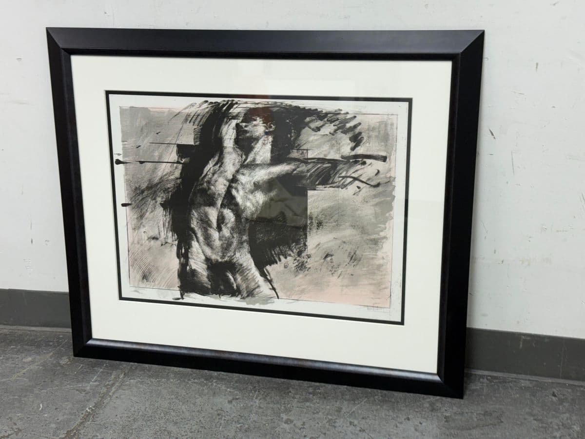 Trevor Southey "Lifting" Limited Edition Lithograph, Signed + Numbered 50/150, Circa 1998 - Thumbnail 3
