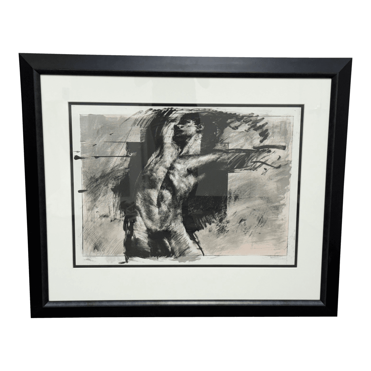 Trevor Southey "Lifting" Limited Edition Lithograph, Signed + Numbered 50/150, Circa 1998 - Thumbnail 2