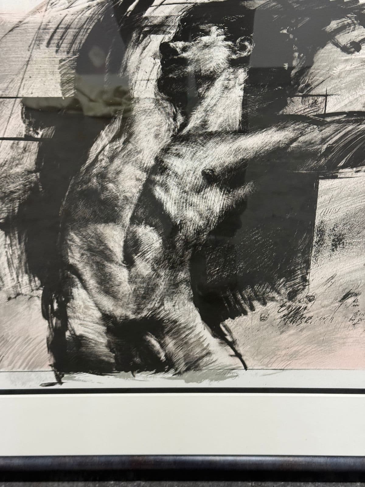 Trevor Southey "Lifting" Limited Edition Lithograph, Signed + Numbered 50/150, Circa 1998 - Thumbnail 7