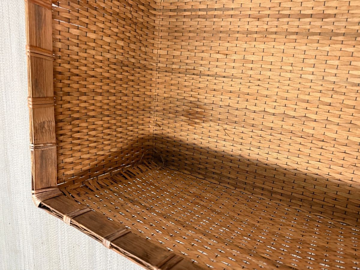 Antique Woven Storage Boxes, Pair - Thumbnail 11