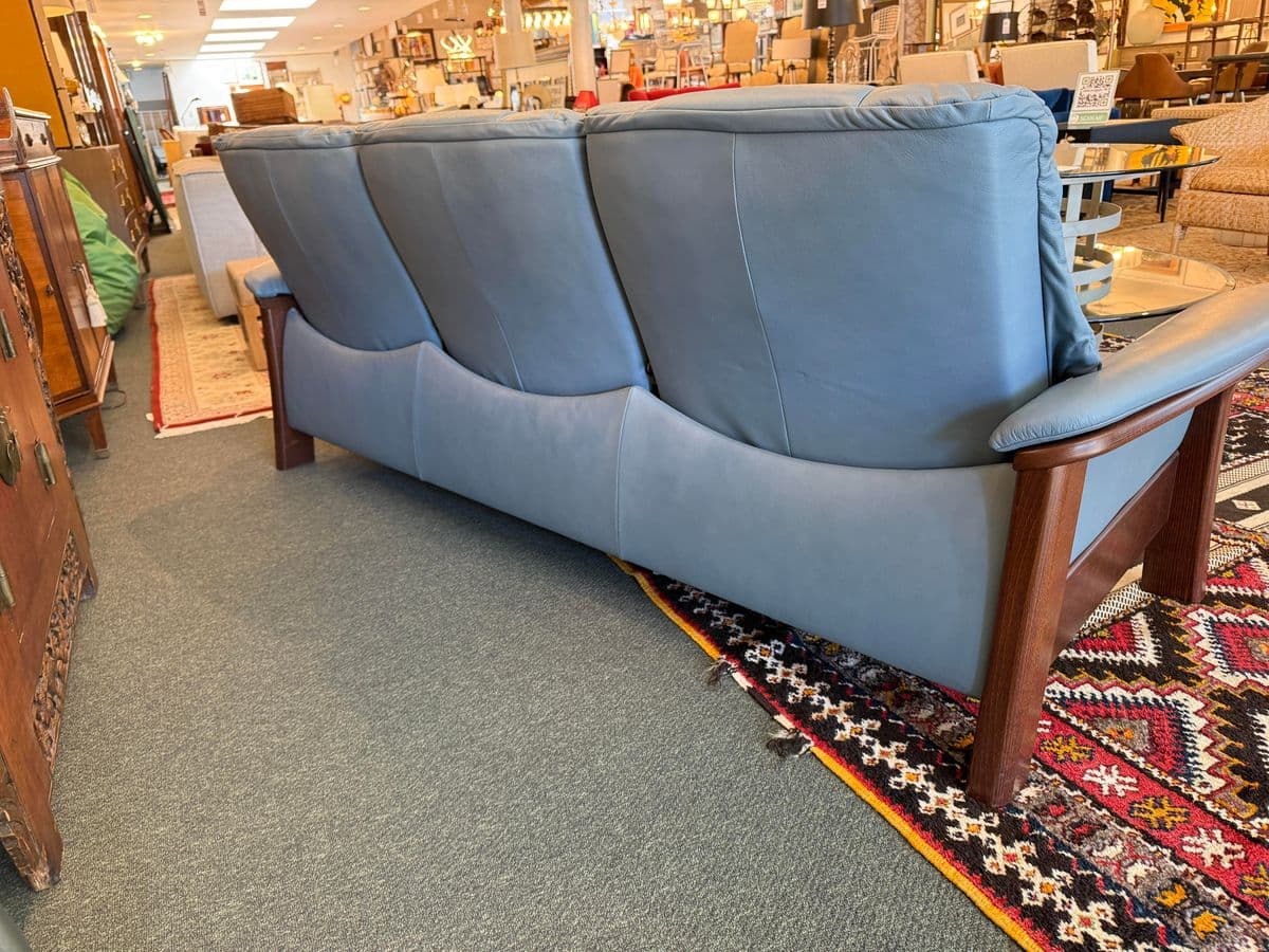 Ekornes Stressless Windsor High Back Sofa - Thumbnail 6