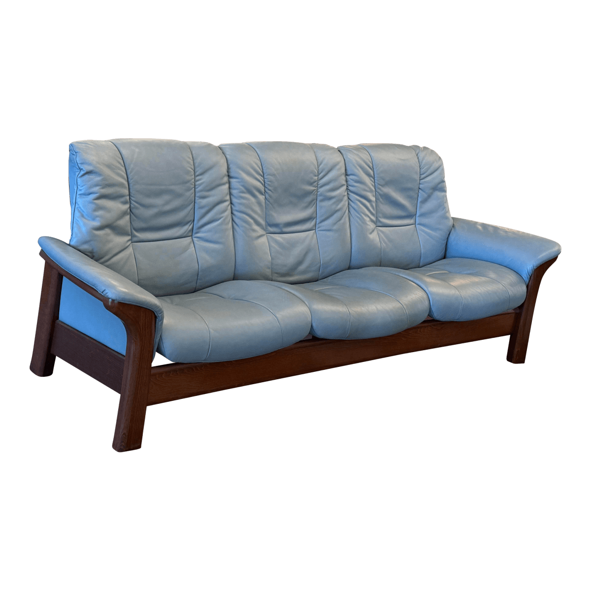 Ekornes Stressless Windsor High Back Sofa - Thumbnail 2