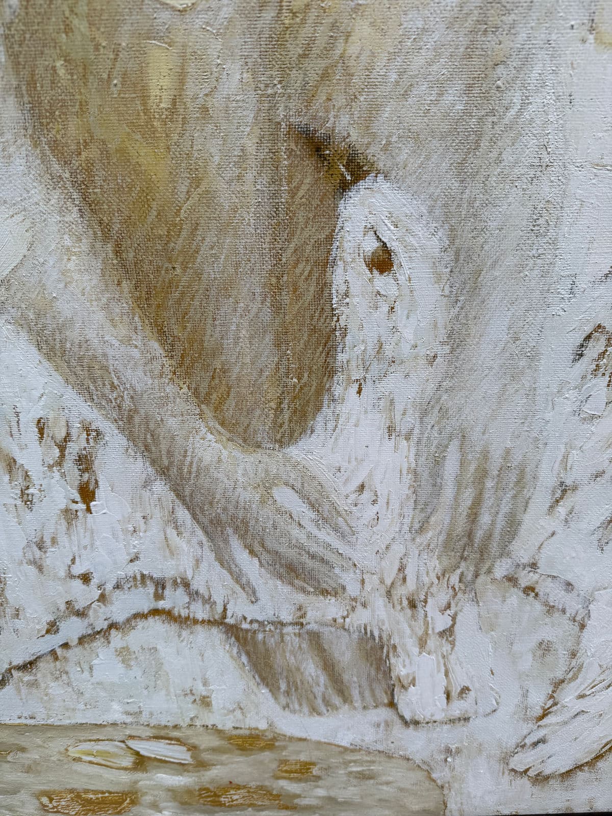 Victor Anufriev Original Painting "Wings of Desire", Certificate - Thumbnail 6