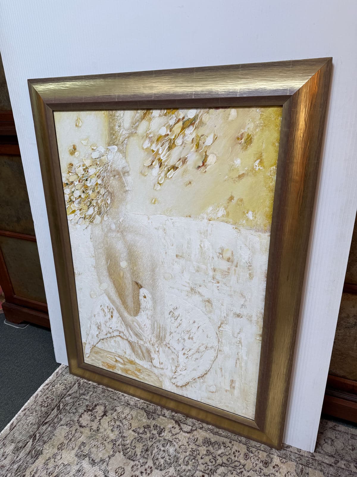 Victor Anufriev Original Painting "Wings of Desire", Certificate - Thumbnail 4