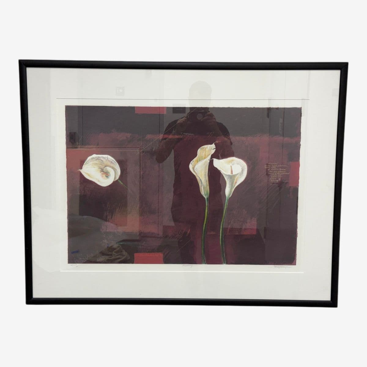 Trevor Southey "Folding" Limited Edition Lithograph, Signed + Numbered 40/150, Circa 1998 - Image 1