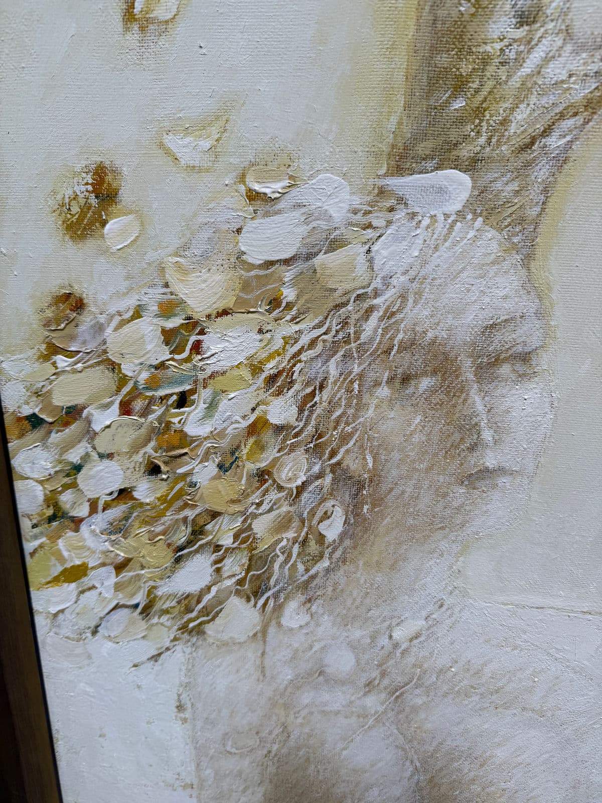 Victor Anufriev Original Painting "Wings of Desire", Certificate - Thumbnail 8