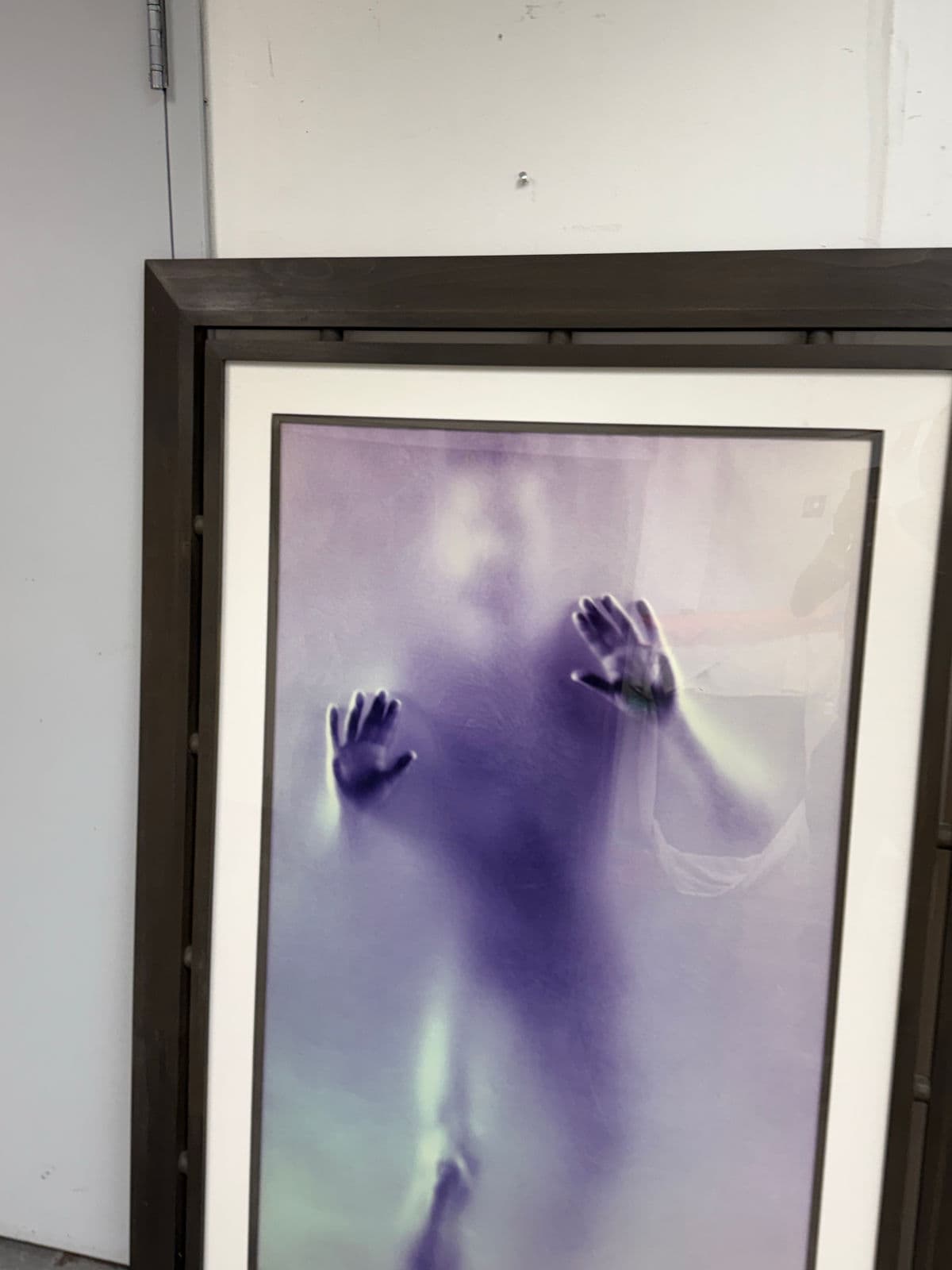 Contemporary Blurred Male Figural Framed Print - Thumbnail 5