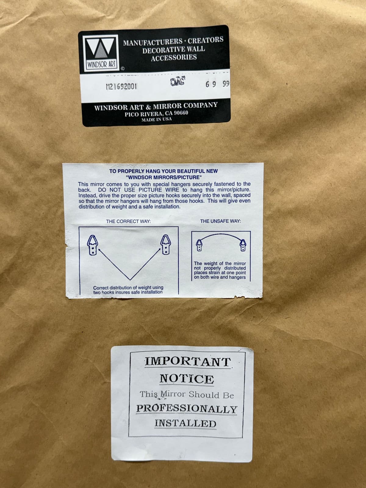 Windsor Art & Mirror Company Custom Mirrors, Circa 1999, Pair - Thumbnail 12