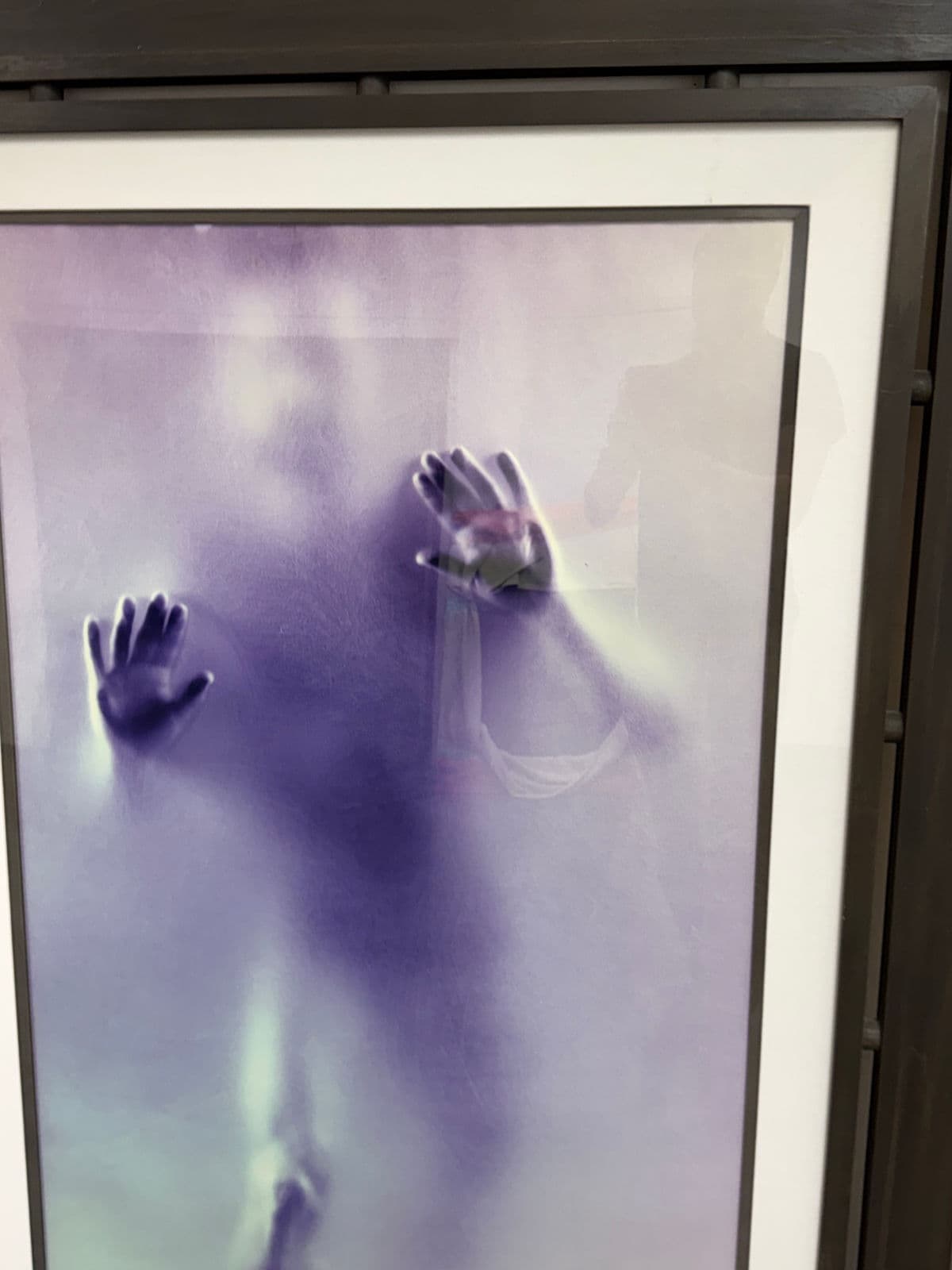 Contemporary Blurred Male Figural Framed Print - Thumbnail 7