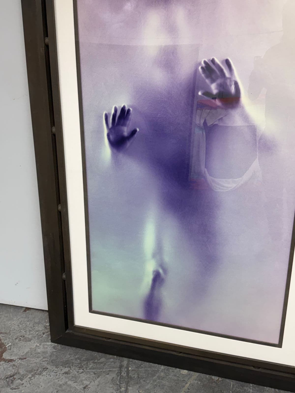 Contemporary Blurred Male Figural Framed Print - Thumbnail 6