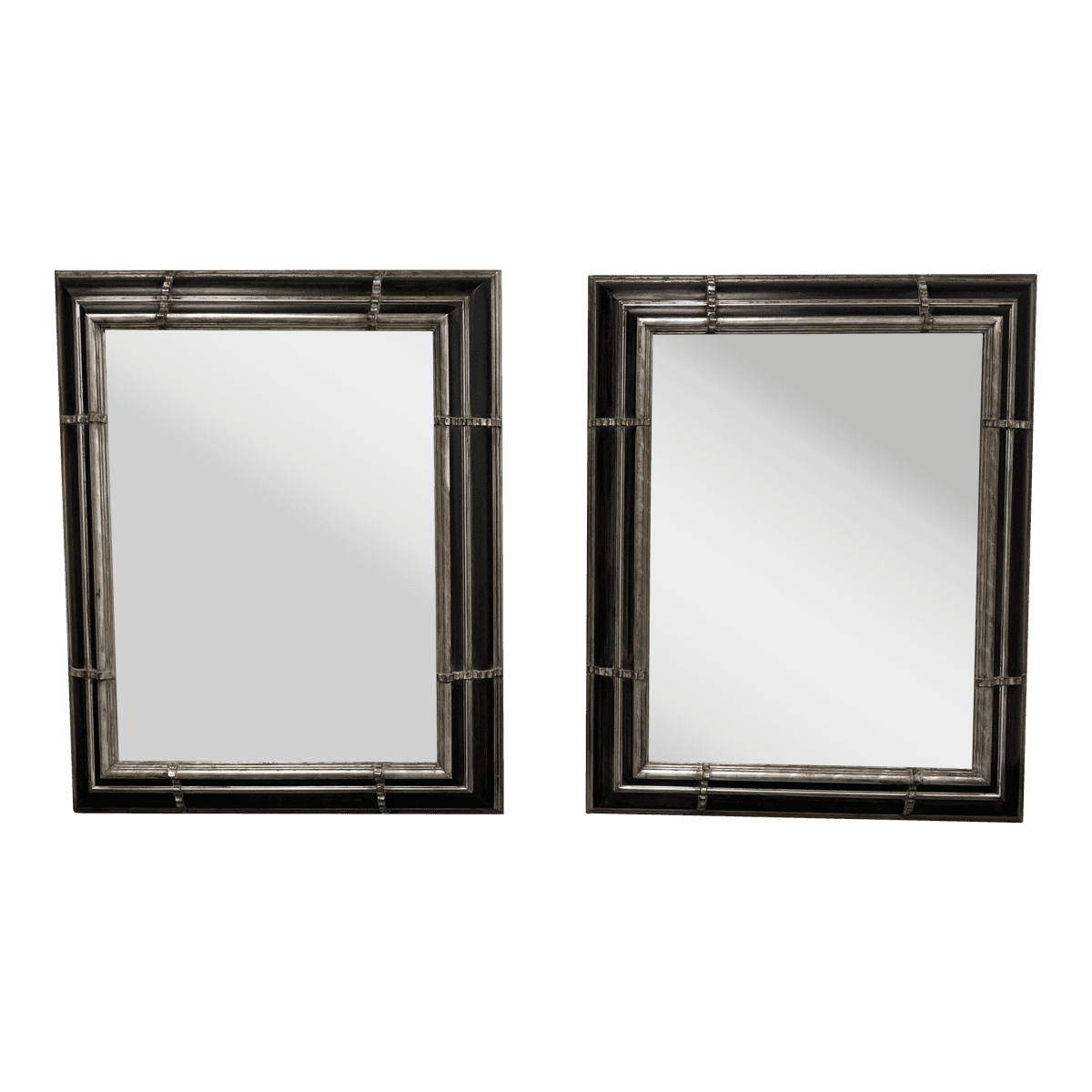 Windsor Art & Mirror Company Custom Mirrors, Circa 1999, Pair - Thumbnail 2