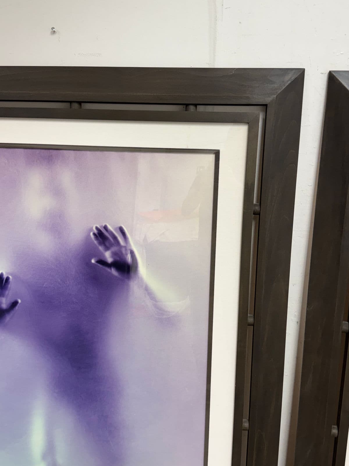 Contemporary Blurred Male Figural Framed Print - Thumbnail 4