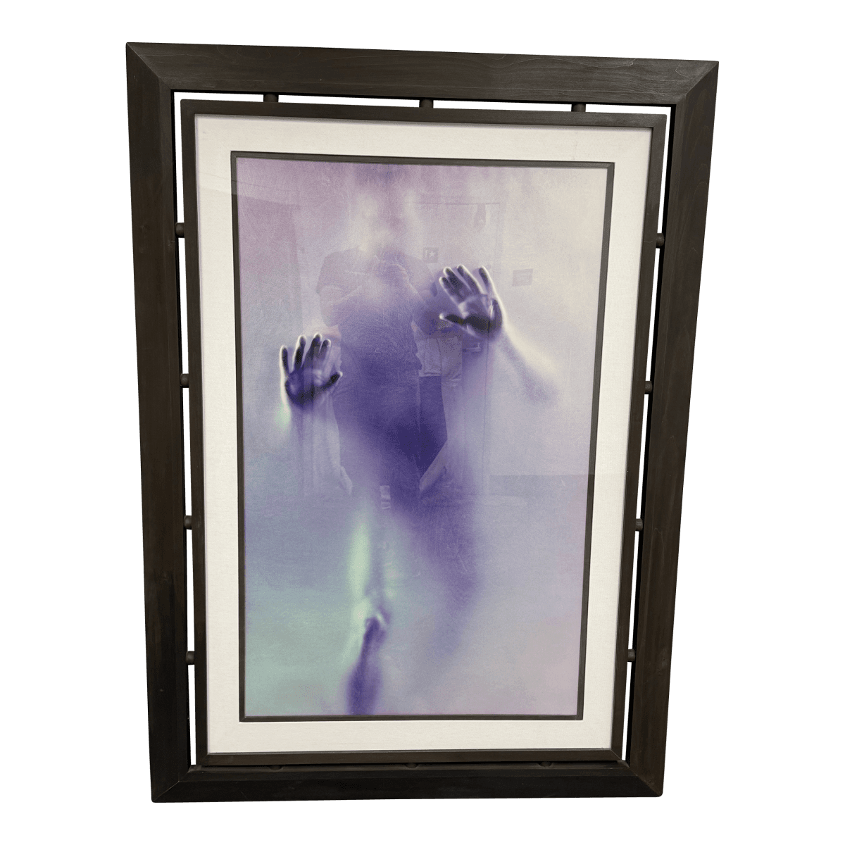 Contemporary Blurred Male Figural Framed Print - Thumbnail 2