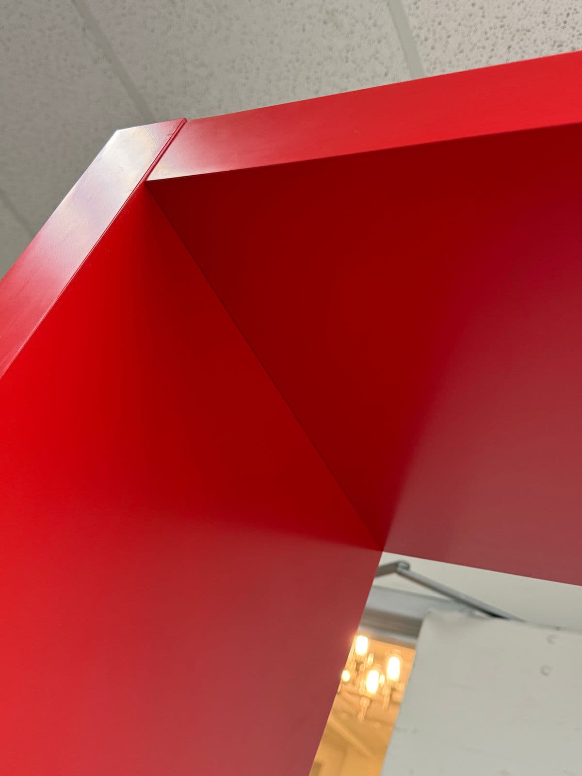 Ikea Kallax Laminate Bookshelf, Red - Thumbnail 8