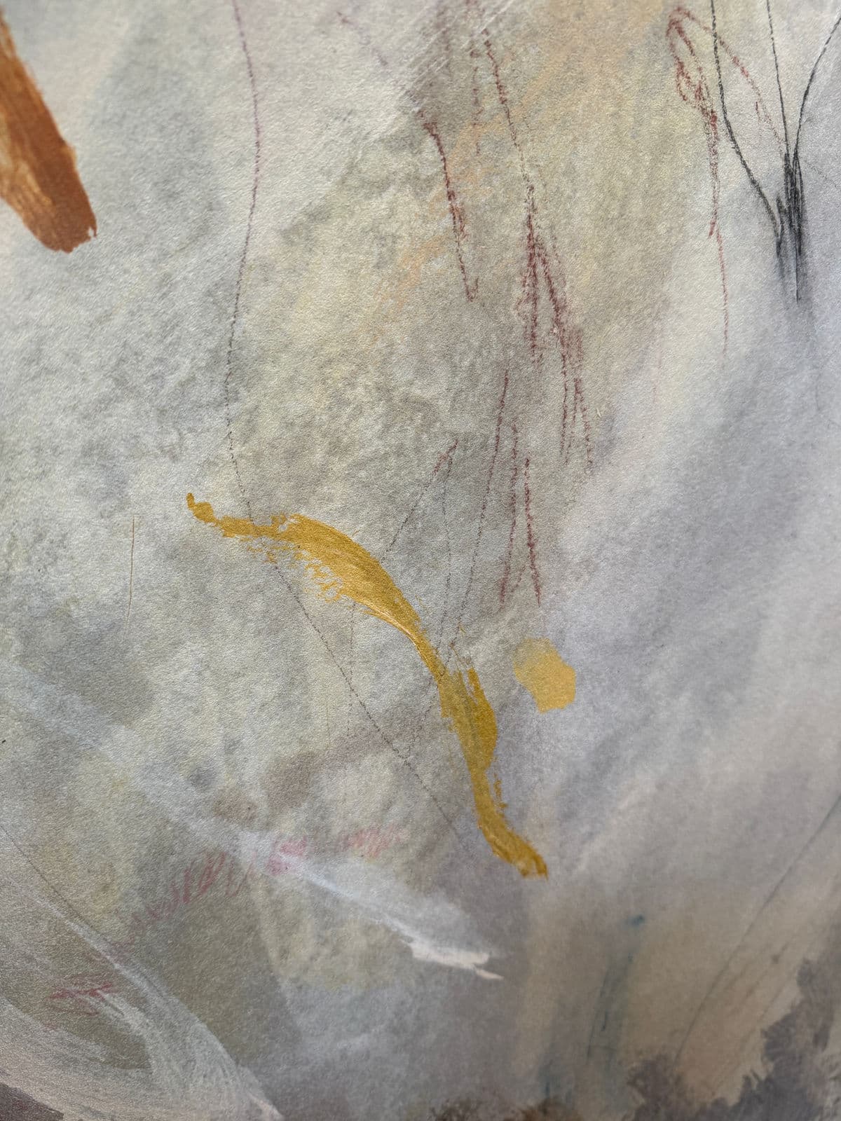 Amethyst Home Flat White Abstract Print, Framed - Thumbnail 5