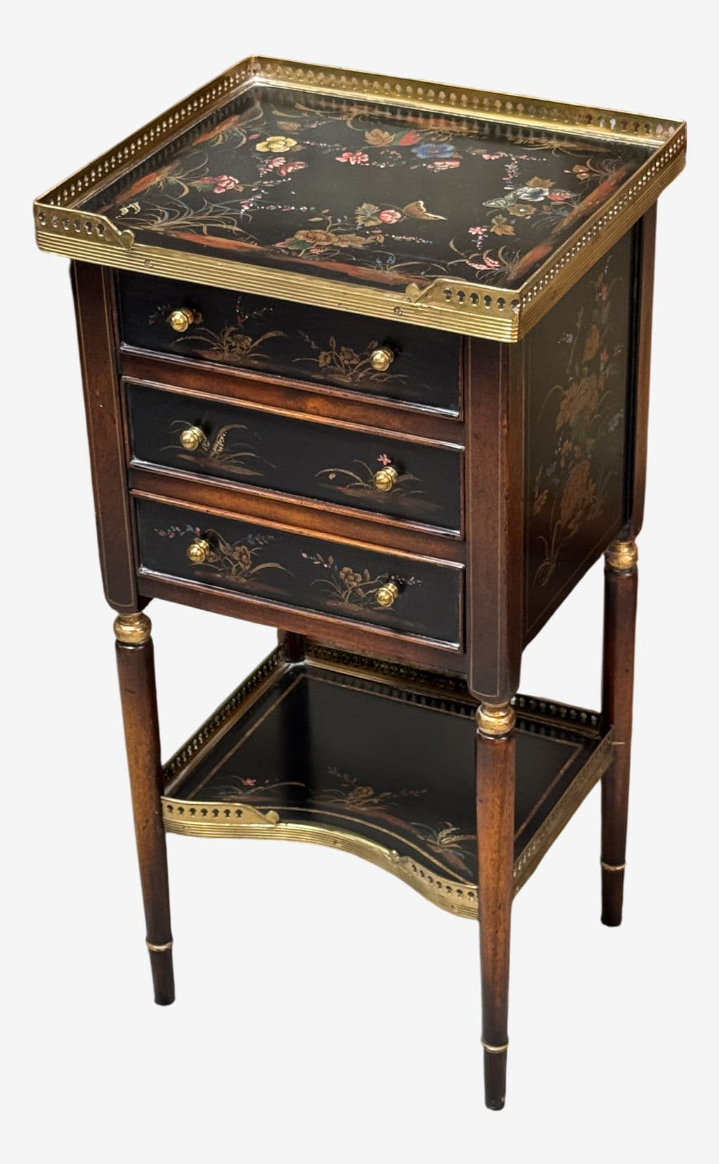 Maitland-Smith Hand Painted Chest of Drawers - Image 1