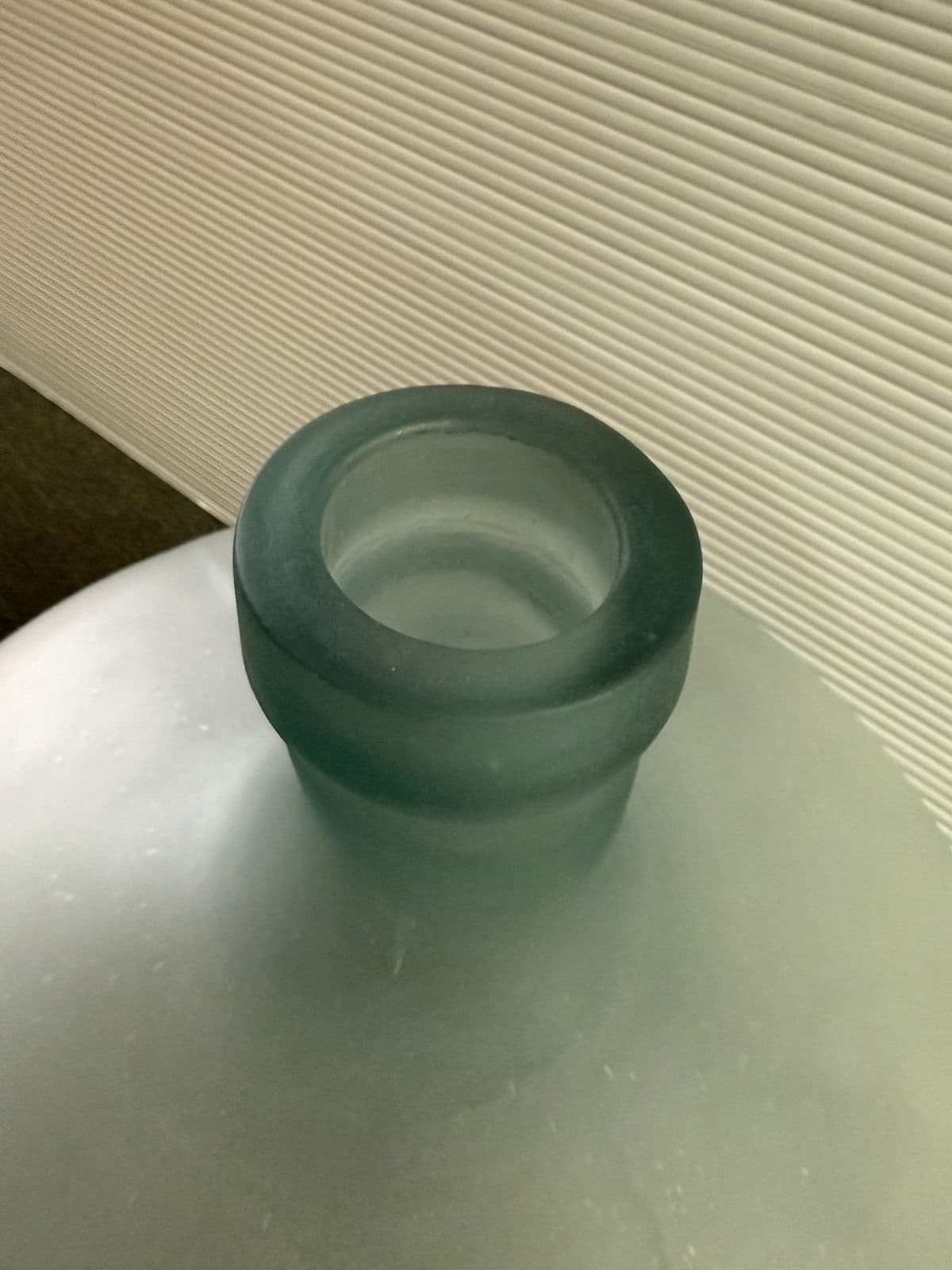 Frosted Glass Wine Jug - Thumbnail 5