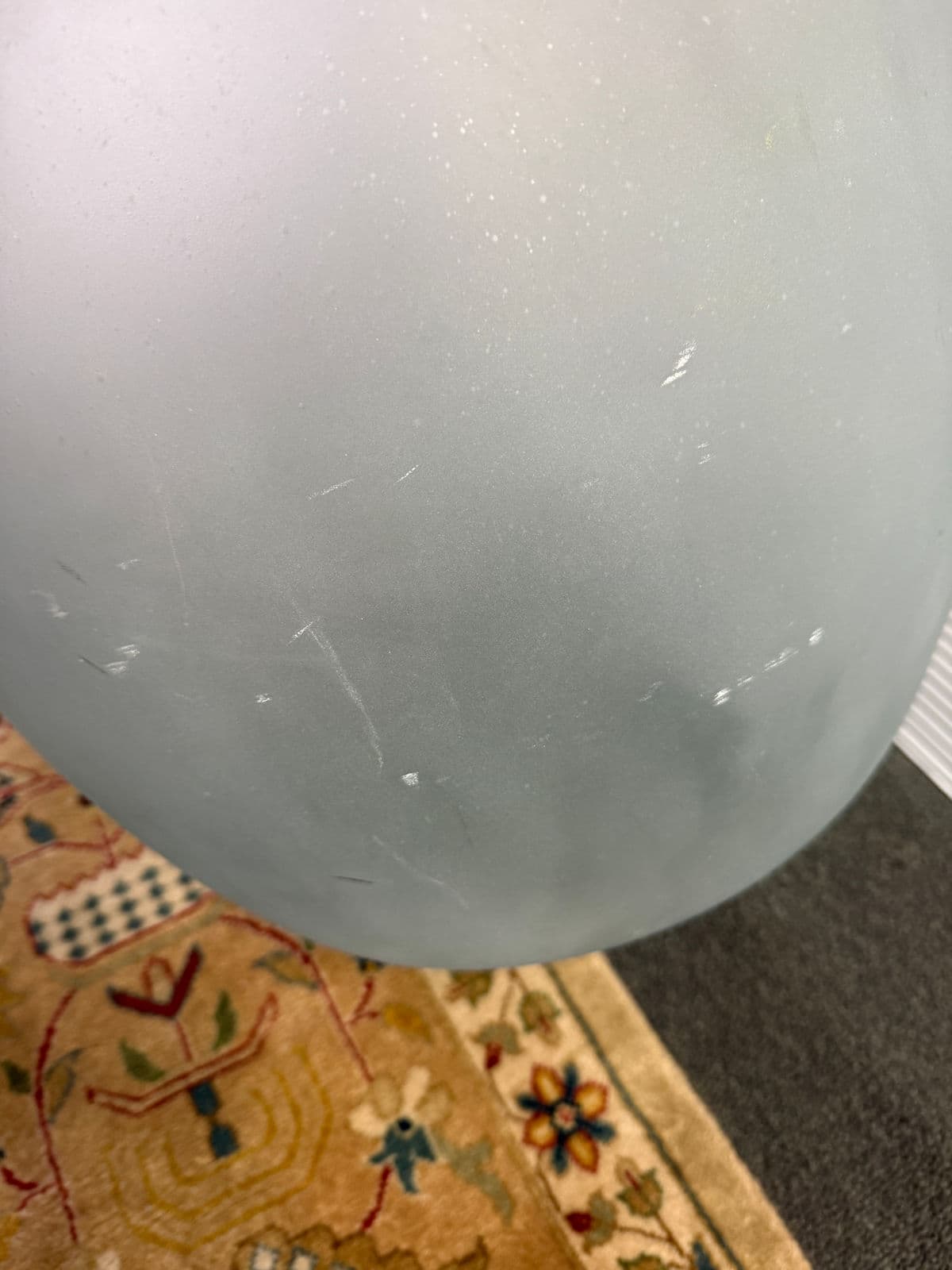 Frosted Glass Wine Jug - Thumbnail 9