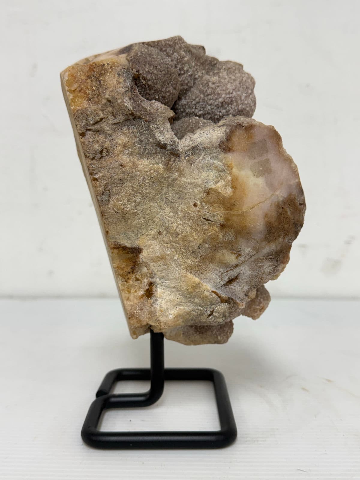 Druzy Quartz Heart on Stand - Thumbnail 7