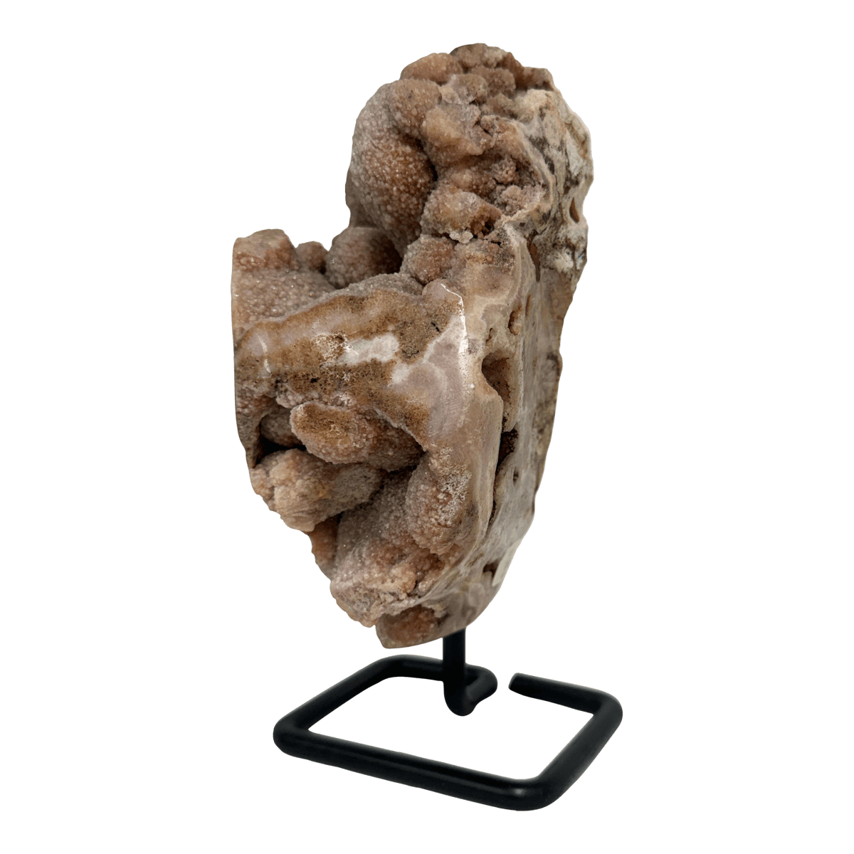 Druzy Quartz Heart on Stand - Thumbnail 2