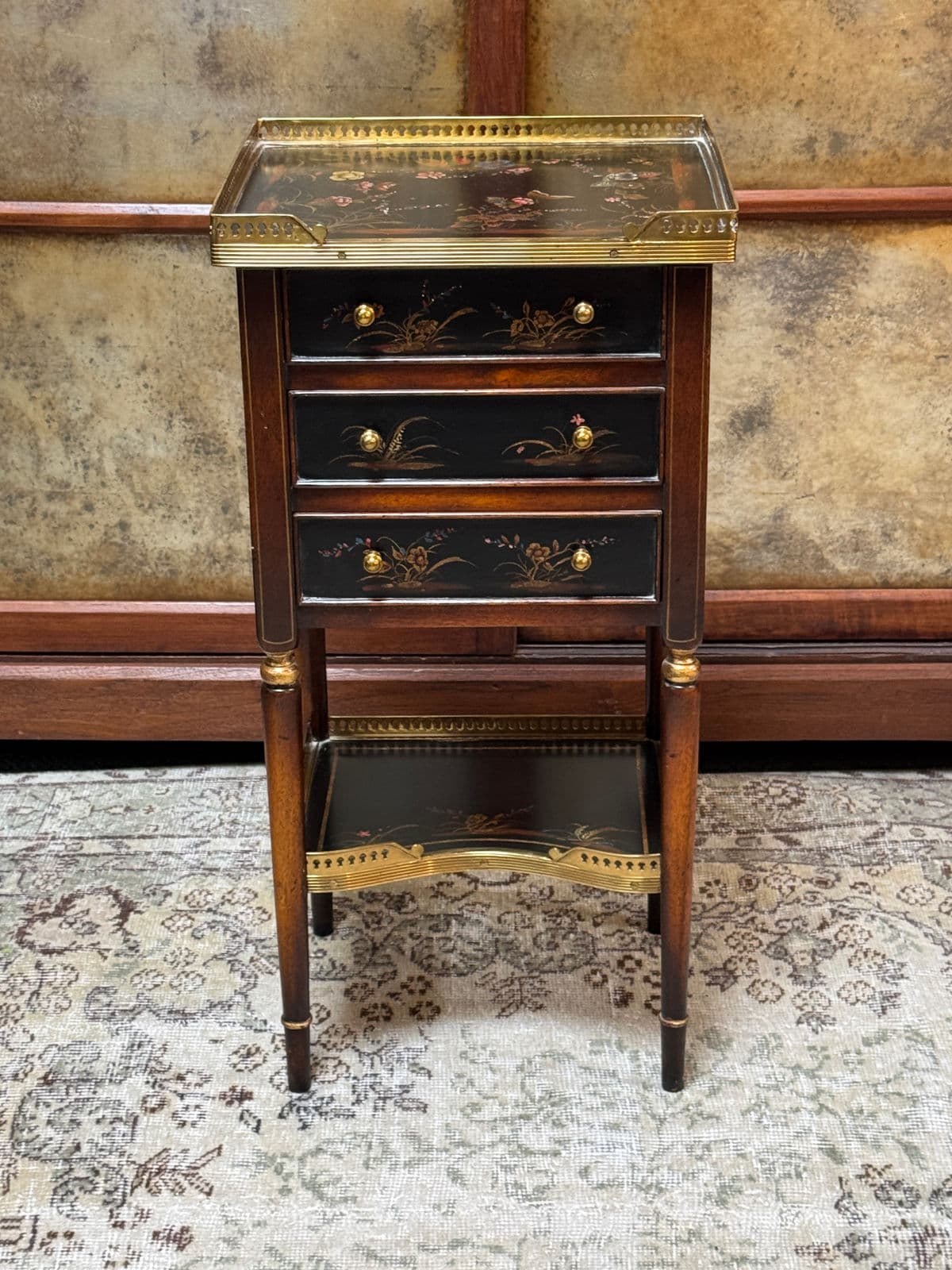 Maitland-Smith Hand Painted Chest of Drawers - Thumbnail 12