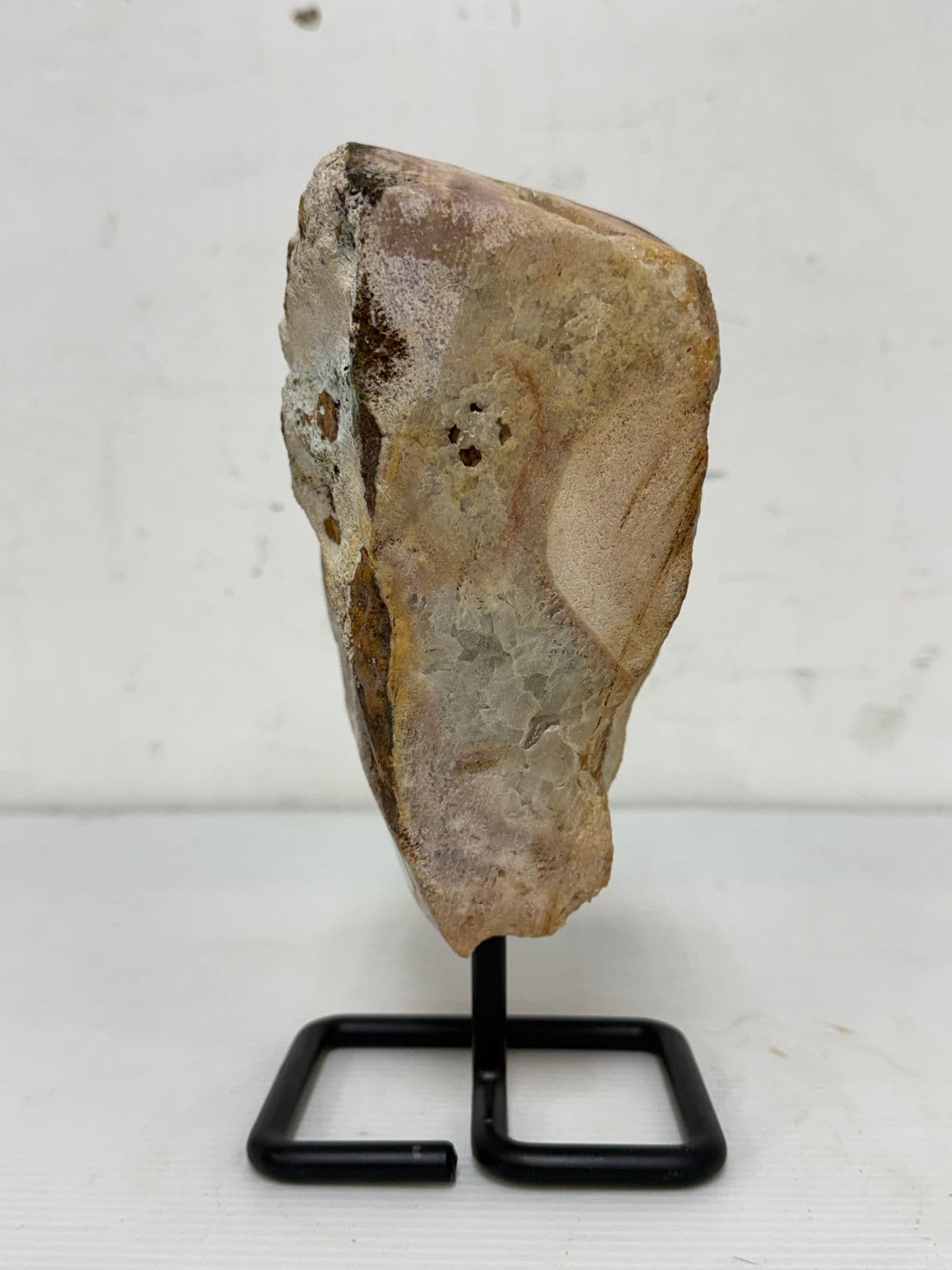 Druzy Quartz Heart on Stand - Thumbnail 6