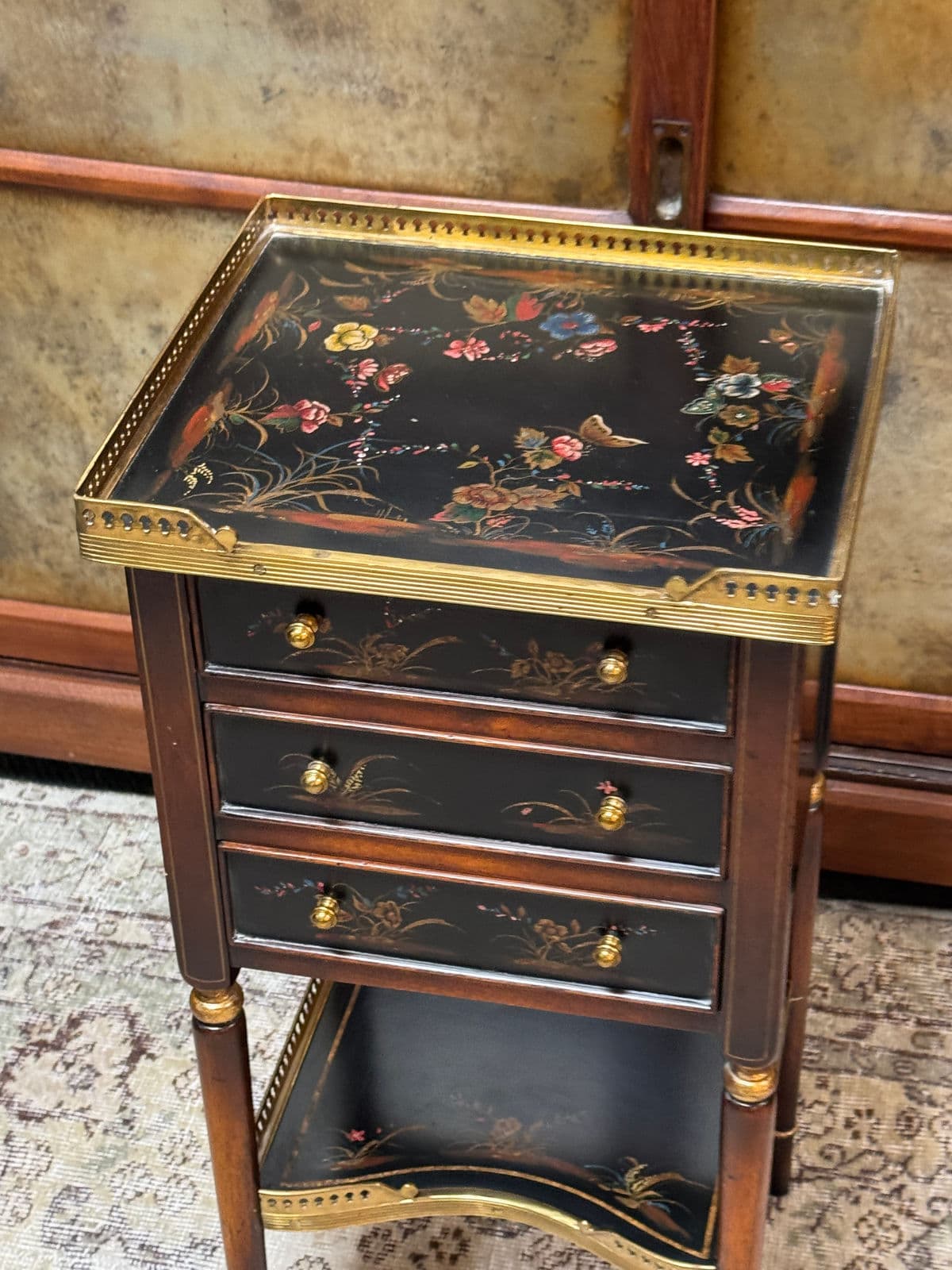 Maitland-Smith Hand Painted Chest of Drawers - Thumbnail 11