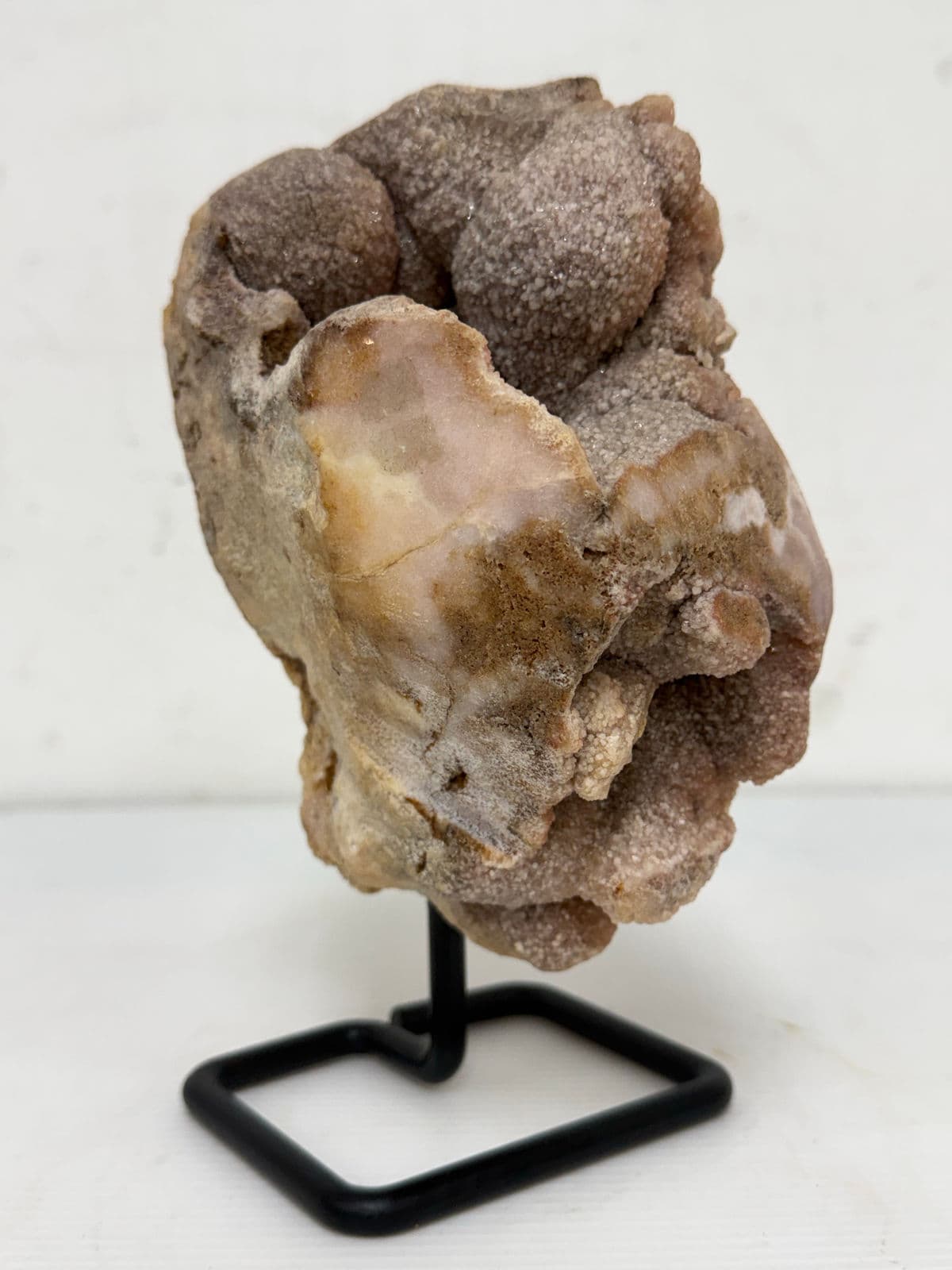 Druzy Quartz Heart on Stand - Thumbnail 4