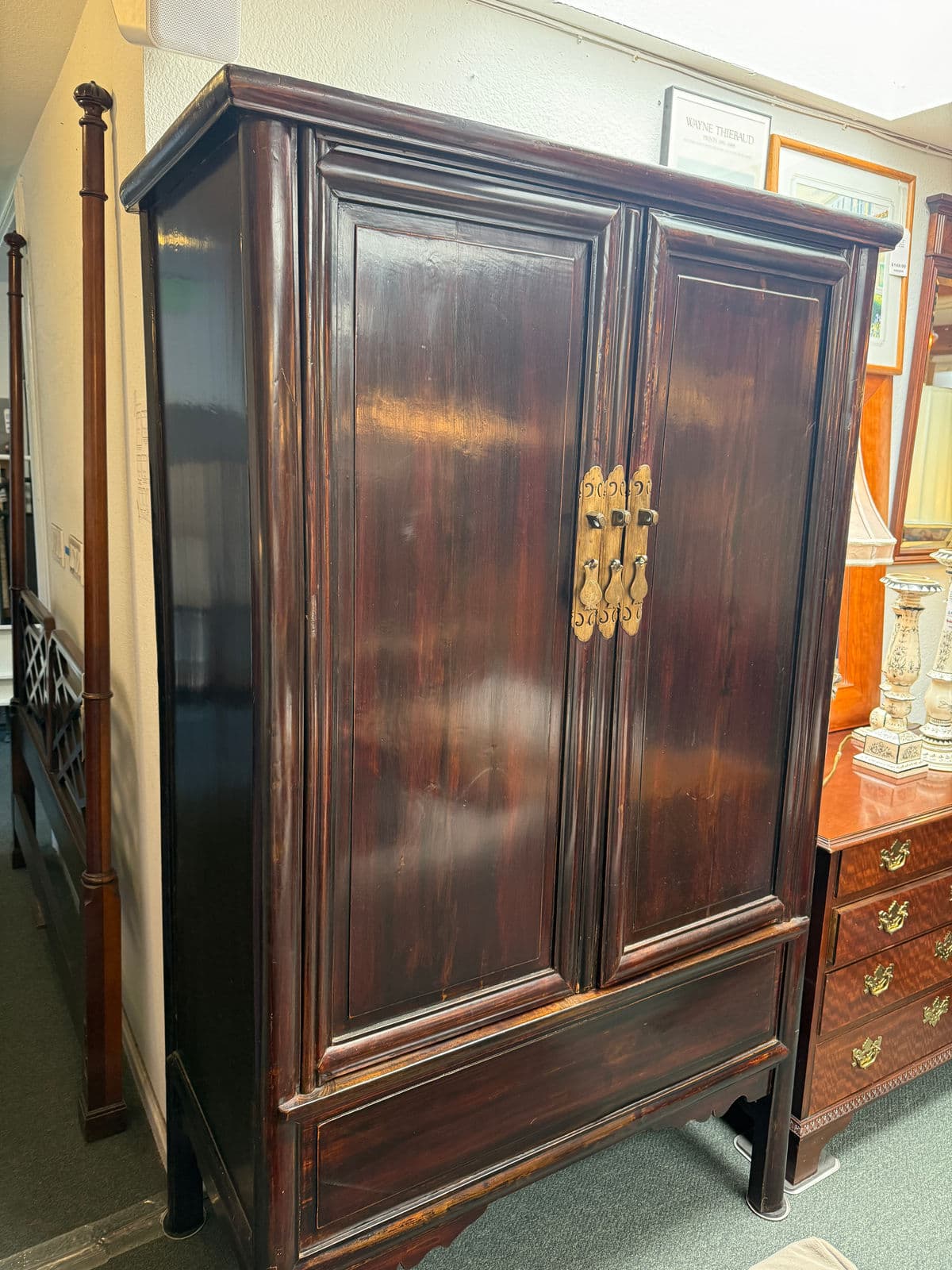 Chinese Wedding Armoire - Thumbnail 8