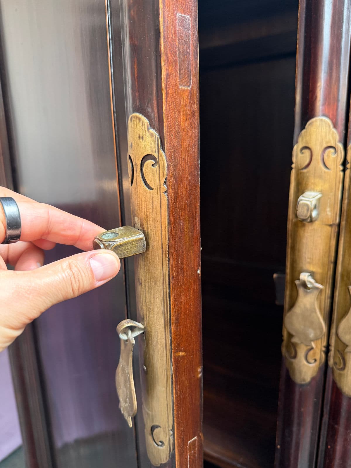 Chinese Wedding Armoire - Thumbnail 5