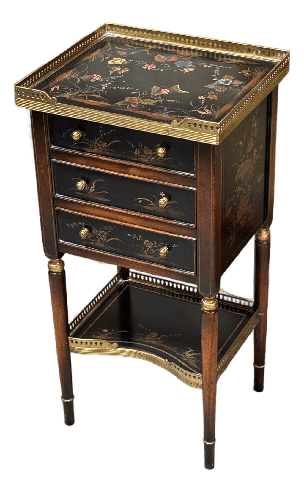 Maitland-Smith Hand Painted Chest of Drawers - Thumbnail 2