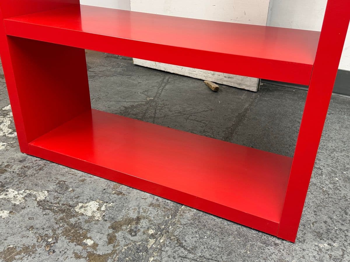 Ikea Kallax Laminate Bookshelf, Red - Thumbnail 13