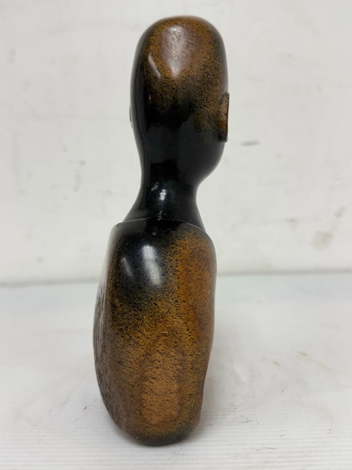 African Shona Stone Child Sculpture - Thumbnail 5