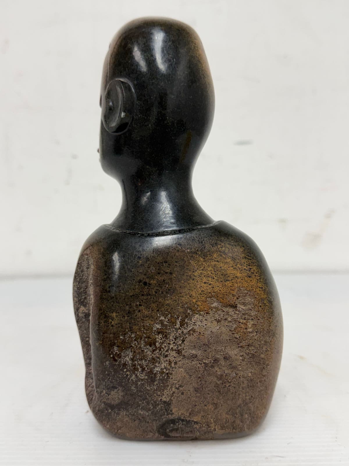 African Shona Stone Child Sculpture - Thumbnail 6