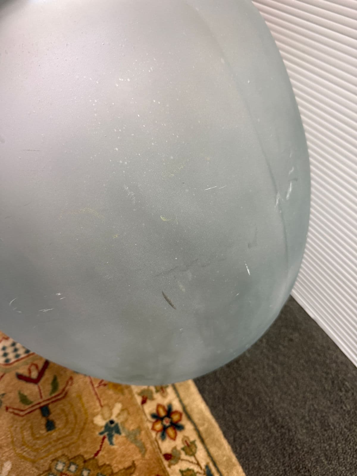 Frosted Glass Wine Jug - Thumbnail 11