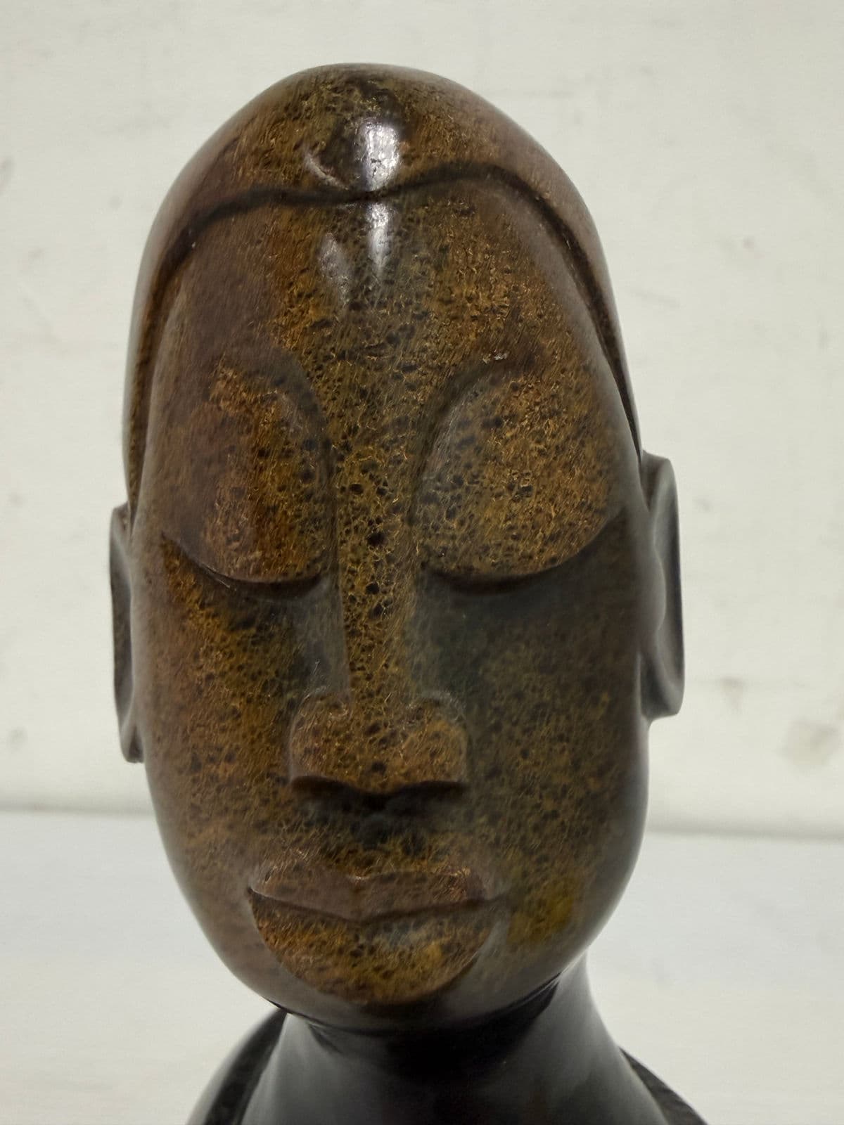 African Shona Stone Child Sculpture - Thumbnail 8