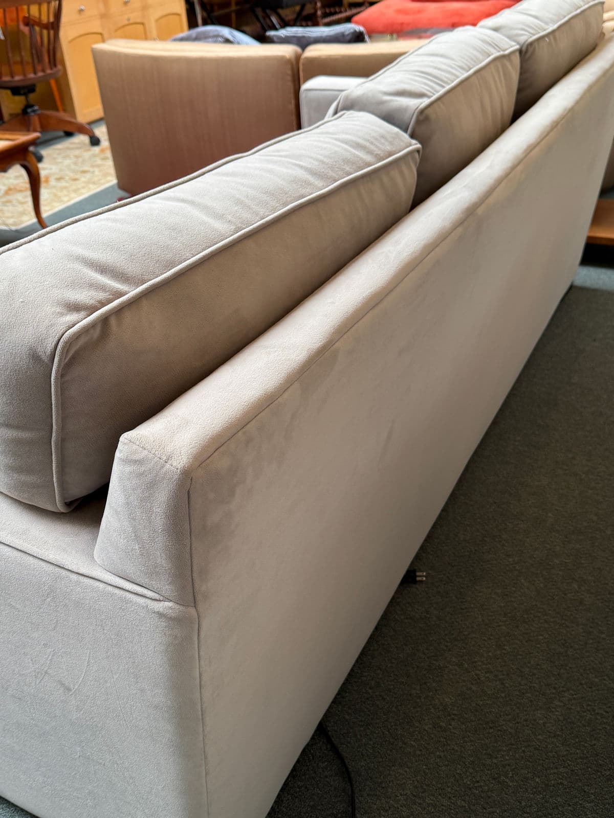 Jonathan Louis Radley Sofa, Cinder Gray - Thumbnail 7