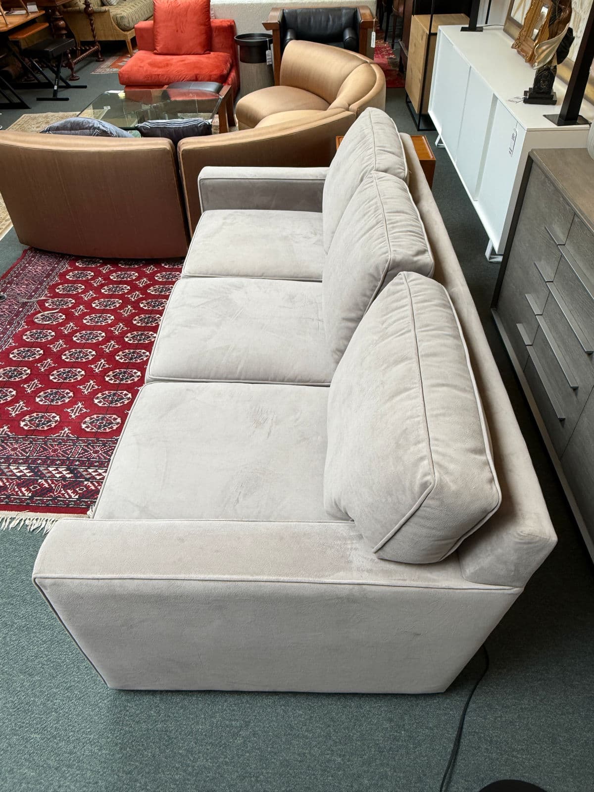 Jonathan Louis Radley Sofa, Cinder Gray - Thumbnail 5