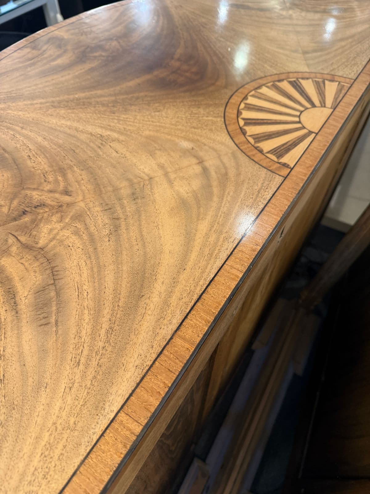 Burton Ching Georgian Demi-Lune Commode - Thumbnail 10