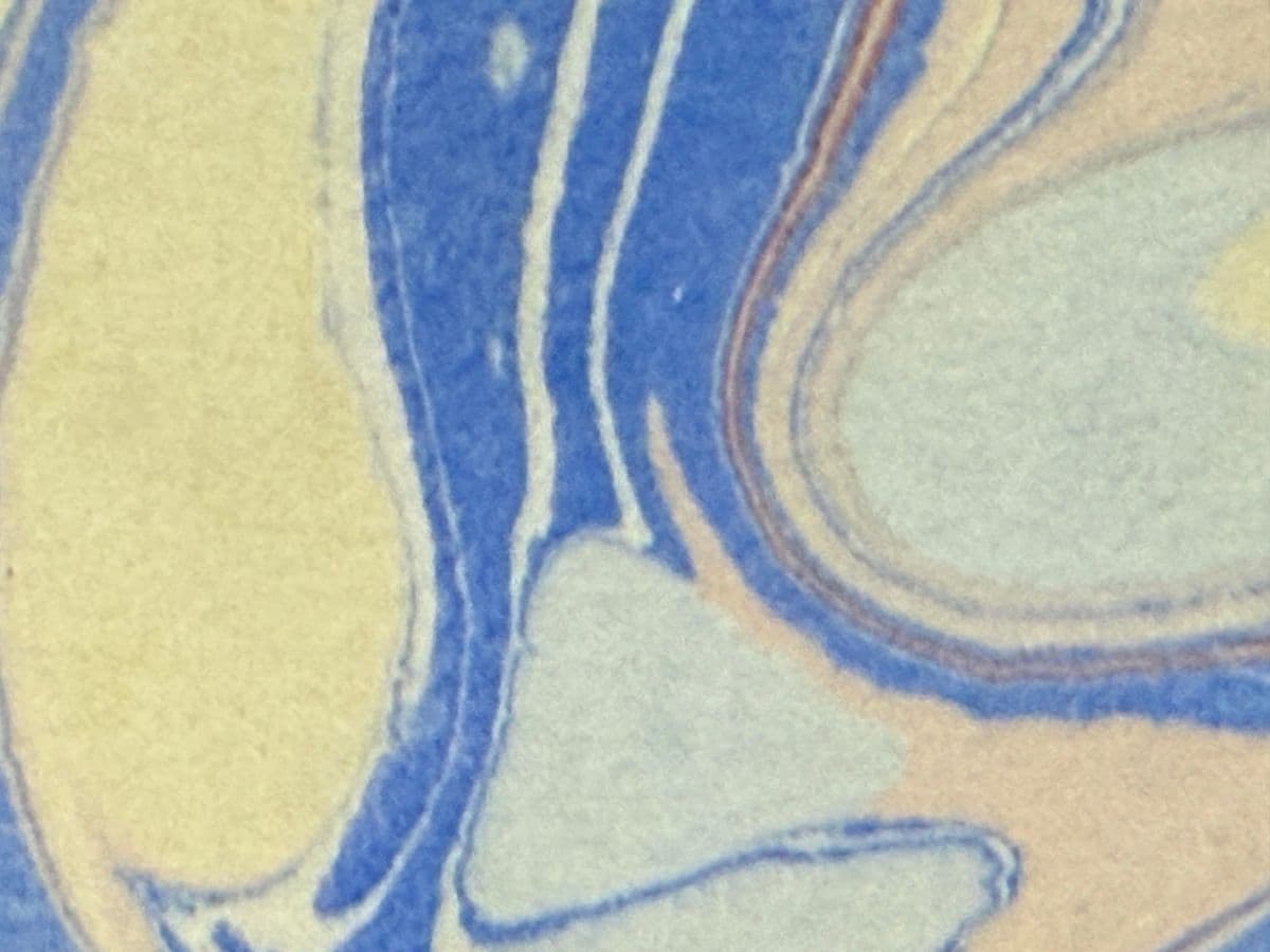 Stanton Rothouse Marbled Paper Framed Art - Thumbnail 8