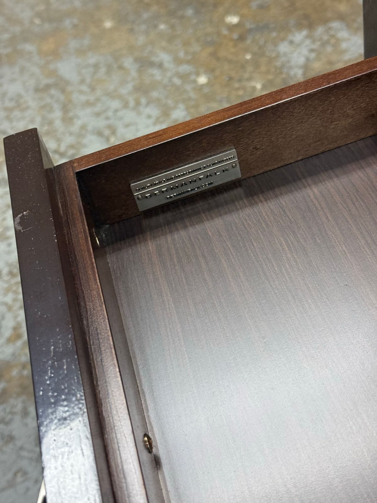 Bermanfalk Bespoke Stone Top Nightstand - Thumbnail 8