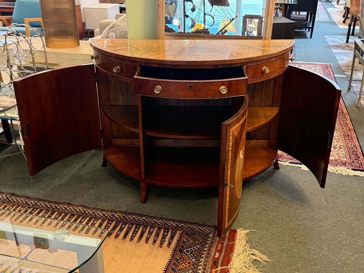 Burton Ching Georgian Demi-Lune Commode - Thumbnail 6