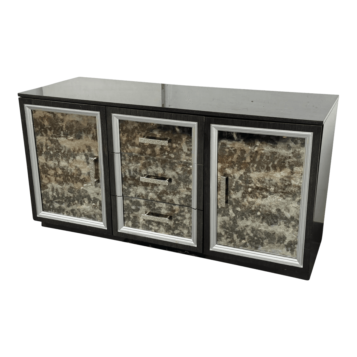 Mark David Designs Bespoke Media Console/Sideboard, Silver - Thumbnail 2