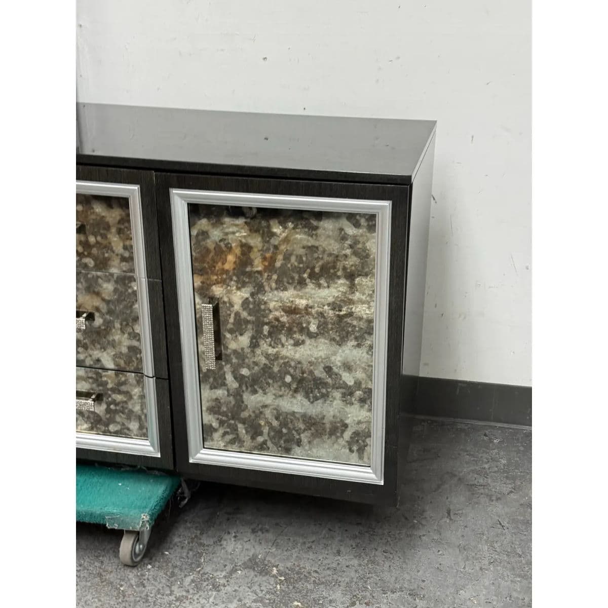 Mark David Designs Bespoke Media Console/Sideboard, Silver - Thumbnail 8