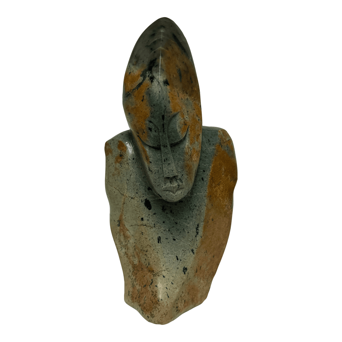 African Shona Stone Mother Sculpture - Thumbnail 2