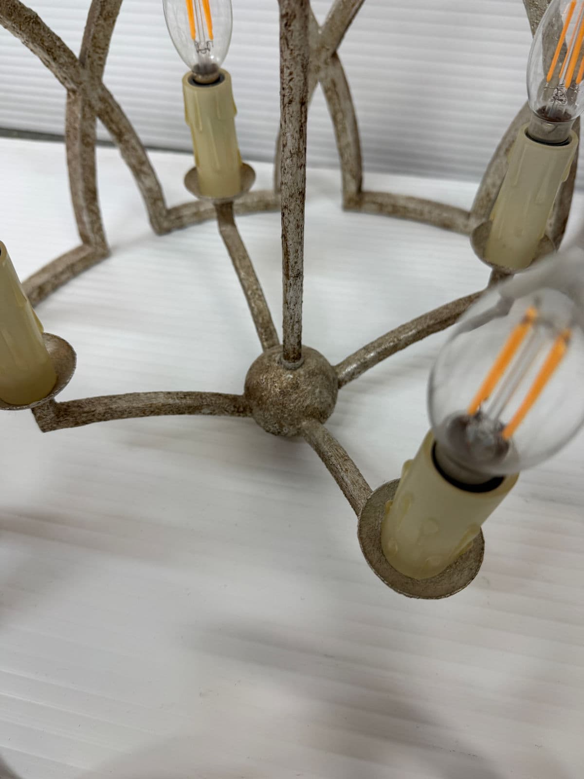 Z Gallerie Four Light Chandelier - Thumbnail 6