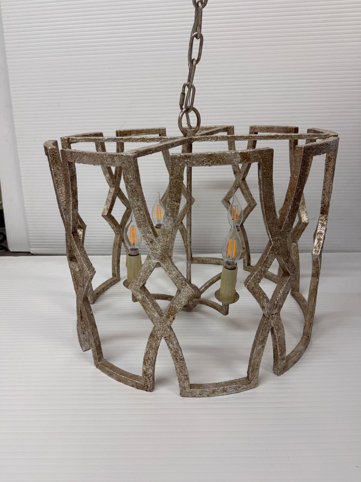 Z Gallerie Four Light Chandelier - Thumbnail 3