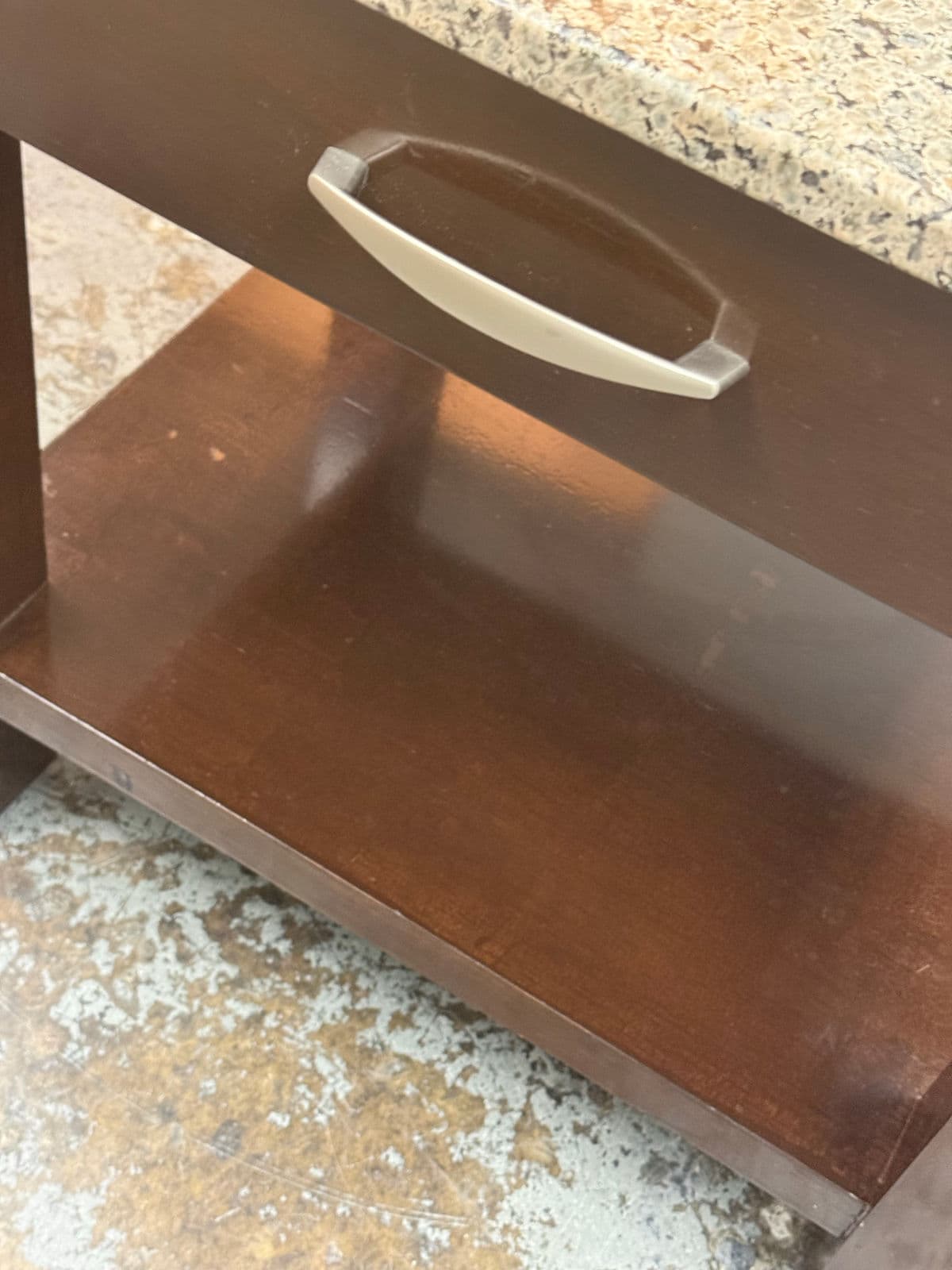 Bermanfalk Bespoke Stone Top Nightstand - Thumbnail 5